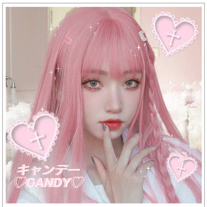 cute pink wig SS2740