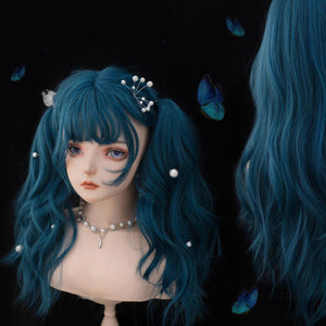 Gaming girl curly wig  WS2375