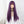 lolita natural purple fluffy wig WS2173