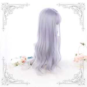 Harajuku Lolita Big Wave Gray Wig WS1307
