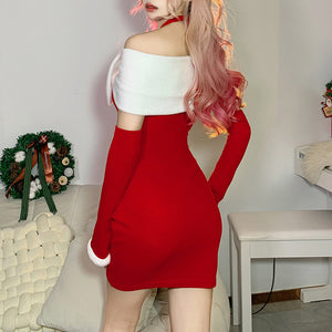 christmas bow dress  KF83144