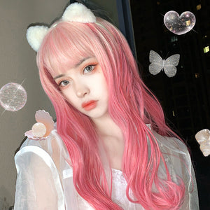 lolita pink gradient wig  WS2249
