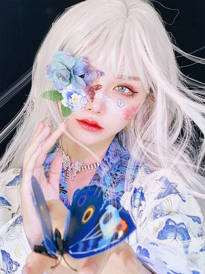 Fantasy comic white wig WS2930