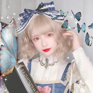 Blonde girl cute lolita wig WS2070