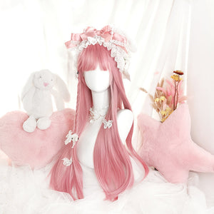Cherry blossom pink wig WS2315