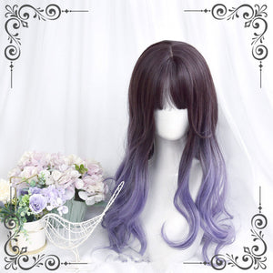 Loli natural purple wig WS2304