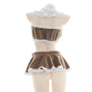 Brown Pajama Set  KF82995