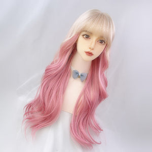 Lolita gold powder gradient wig SS2679
