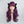 Cute purple long curly wig WS2274