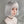 Fashion Short Hair Silver White Lolita Wig WS1174