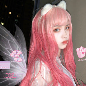 lolita pink gradient wig  WS2249