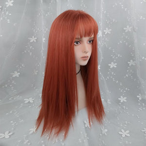 Dirty orange lolita wig  WS1108