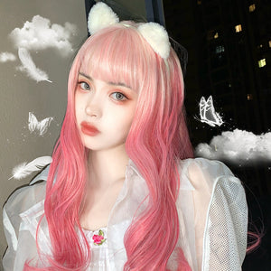 lolita pink gradient wig  WS2249