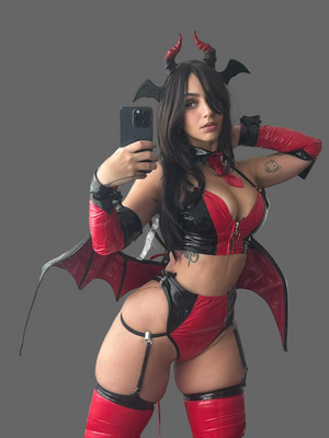 Cosplay Red Devil Costume
