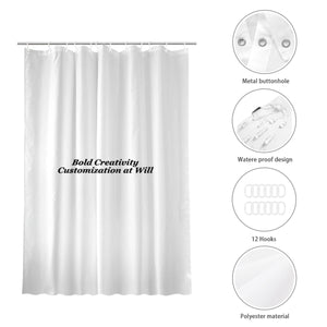 Shower curtain 48*72 (Inch)