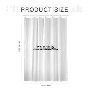 Shower curtain 48*72 (Inch)