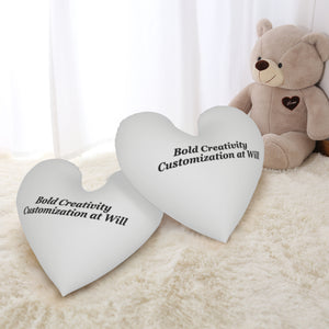 Heart-shaped pillow