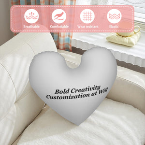 Heart-shaped pillow