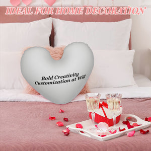 Heart-shaped pillow