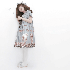 Lolita Harajuku Medium Long Curly Wig WS2130