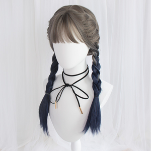 Cool gradient blue wig WS2355