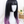 Japanese purple gradient playful wig WS2364