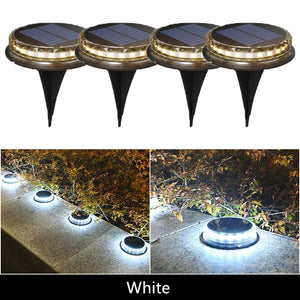 Solar Powered Waterproof Garden Lights – Automatic Outdoor LED Landscape & Pathway Lighting