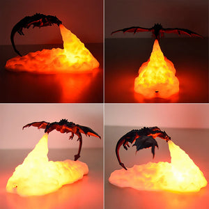 Fire‑Breathing Dragon Lamp – LED Ambient Fantasy Table Lamp