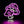 Luminous Purple Glow Twin Mushroom LED Neon Wall Light – USB-Powered Decorative Neon Wall Art