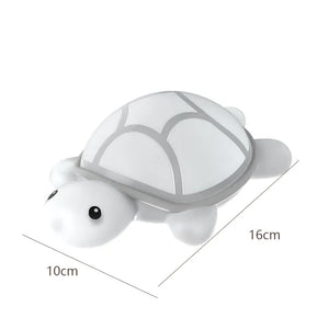 Adorable Turtle Silicone LED Night Light – Indoor LED Night Lamp