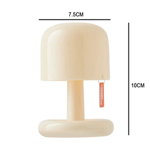 Glowcap Ambient Mushroom Night Lamp – USB Rechargeable LED Mood Light