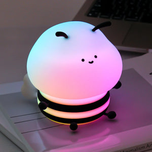 Bumblebee Silicone LED Nightlight – Indoor LED Night Lamp