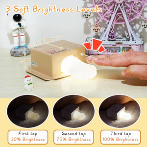 Cat Paw LED Nightlight – Indoor Silicone Night Lamp