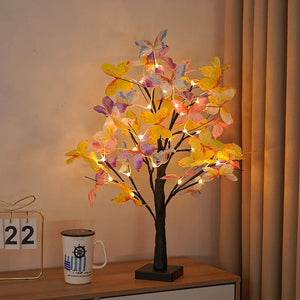 Butterfly Blossom LED Tree Lamp – Whimsical Decorative Ambient Light