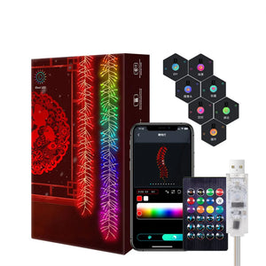 Smart RGB Firecracker Lights – Color‑Changing LED Outdoor Decorative String Lights