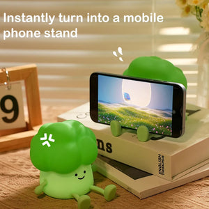 BrightBroccoli Silicone LED Night Light – Indoor LED Night Lamp