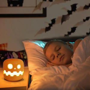 SpookyGlow Jack‑O‑Lantern Nightlight – USB Rechargeable Halloween LED Pumpkin Lamp