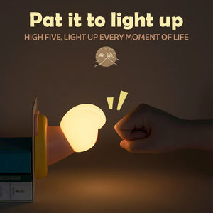 PawGlow Silicone LED Night Light – Indoor LED Night Lamp