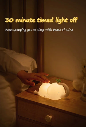 Trunky Touch Sensitive Silicone LED Nightlight – Indoor LED Night Lamp