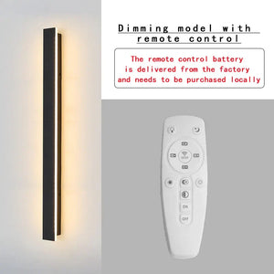 Sleek Waterproof White LED Wall Light – Modern Outdoor & Indoor LED Lighting