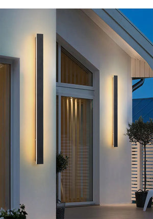 Sleek Waterproof White LED Wall Light – Modern Outdoor & Indoor LED Lighting