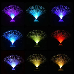RGB Fiber Optic LED Lamp – Color‑Changing Ambient Fiber Optic Decorative Lighting