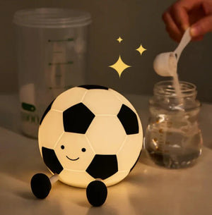 SoccerGlow Silicone LED Night Light – Indoor LED Night Lamp