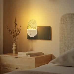 Color-Changing Plug-In Nightlight – LED Mood Light with Gradient Color Modes