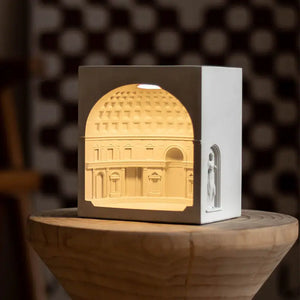 Pantheon Architectural Table Lamp – Sculptural LED Ambient Desk & Accent Light