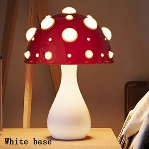 Tall Amanita Mushroom Table Lamp – Nature‑Inspired LED Ambient Lamp