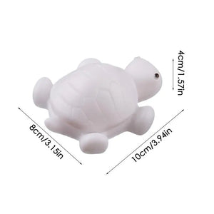 TurtleGlow Silicone Night Light – USB Rechargeable LED Ambient Lamp