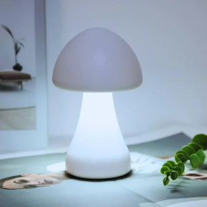 Rechargeable Mushroom Night Light – Touch‑Controlled LED Table Lamp