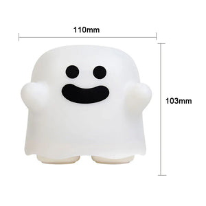 Spooky Glow Ghost Silicone LED Night Light – Indoor LED Night Lamp