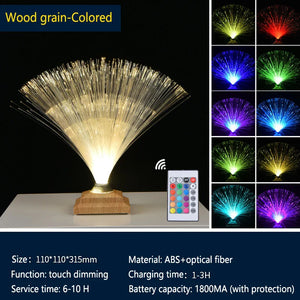 RGB Fiber Optic LED Lamp – Color‑Changing Ambient Fiber Optic Decorative Lighting